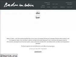 Sites similar to badenimwein.de