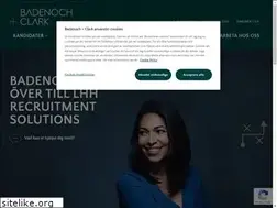 Sites similar to badenochandclark.se