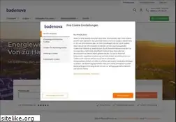 Sites similar to badenova.de