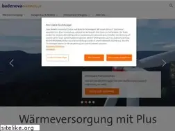 Sites similar to badenovawaermeplus.de