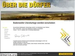 Sites similar to badenweiler-literaturtage.de
