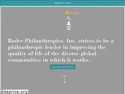 Sites similar to bader.org