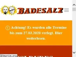 Sites similar to badesalz.de