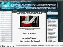 Sites similar to badewannen.de.tl