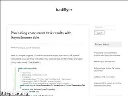 Sites similar to badflyer.com