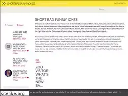 Sites similar to badfunnyjokes.com