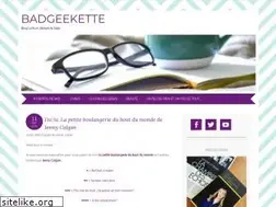 Sites similar to badgeekette.com
