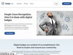 Sites similar to badgelist.com