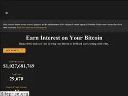 Sites similar to badger.finance
