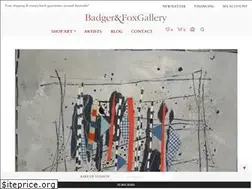 Sites similar to badgerandfoxgallery.com