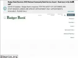 Sites similar to badgerbank.bank