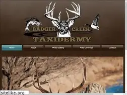 Sites similar to badgercreektaxidermy.com