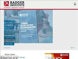 Sites similar to badgerinstitute.org