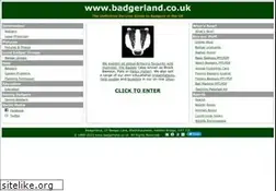 Sites similar to badgerland.co.uk