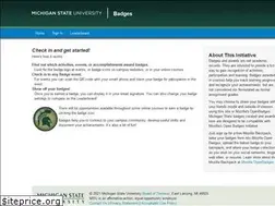Sites similar to badges.msu.edu