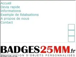 Sites similar to badges25mm.fr
