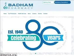 Sites similar to badhampharmacy.co.uk