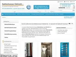 Sites similar to badheizkoerper-edelstahl.de