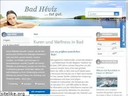 Sites similar to badheviz.de