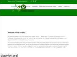 Sites similar to badillaaviary.net
