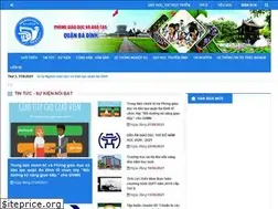 Sites similar to badinh.edu.vn
