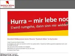 Sites similar to badisch-buehn.de