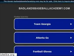 Sites similar to badlandsbaseballacademy.com