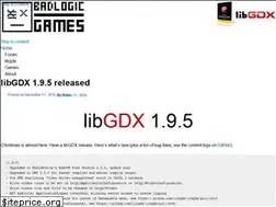 Sites similar to badlogicgames.com