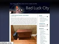 Sites similar to badluckcity.wordpress.com