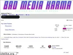 Sites similar to badmediakarma.com