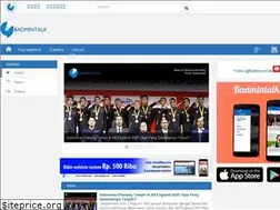 Sites similar to badmintalk.com