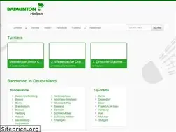 Sites similar to badminton-hotspots.de