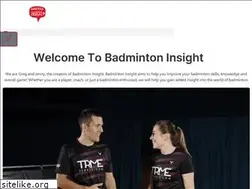 Sites similar to badminton-insight.com