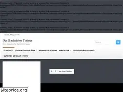Sites similar to badminton-trainer.de