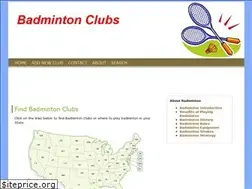 Sites similar to badmintonclubs.org