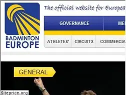 Sites similar to badmintoneurope.com