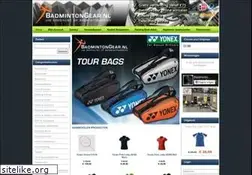 Sites similar to badmintongear.nl