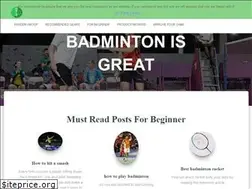 Sites similar to badmintonisgreat.com
