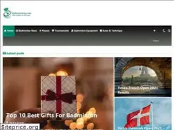 Sites similar to badmintonmag.com