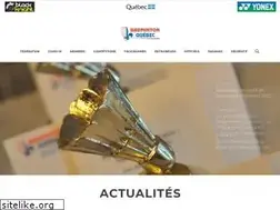 Sites similar to badmintonquebec.com