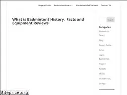 Sites similar to badmintonracketz.com