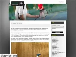 Sites similar to badmintontraining.de