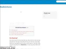 Sites similar to badmintonw.com