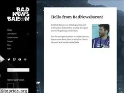 Sites similar to badnewsbaron.com