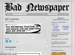 Sites similar to badnewspaper.com