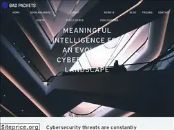 Sites similar to badpackets.net