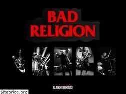 Sites similar to badreligion.com