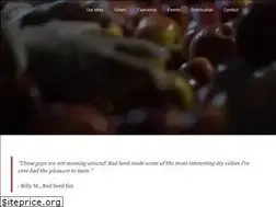 Sites similar to badseedhardcider.com