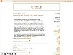 Sites similar to badthings.blogspot.com