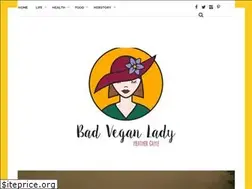 Sites similar to badveganlady.com